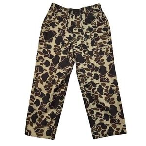 Winchester Pants Mens Medium Camo Hunting Outdoor Cotton Brown Beige USA‎